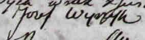 Podpis na akcie urodzenia z 1827 roku Ludwika c. Józefa