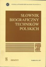 Okładka tomu 8 Słownika Biograficzny Techników Polskich