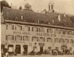 Zdjęcie budynku Hotelu Geber w Altkirch rok 1923