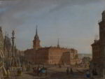 Widok Placu Zamkowego Jan Seydlitz 1858