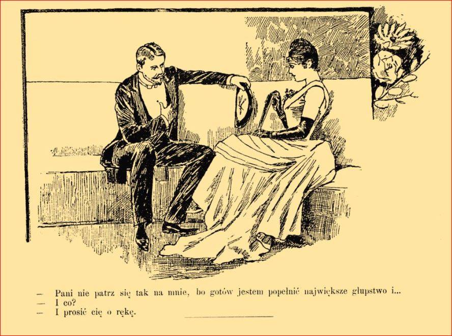 Posag panny młodej na wesoło 1893
