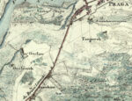 Wzloty i upadki warszawskiej rodziny Arens - Grochów na mapie z 1819